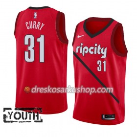 Dječji NBA Dres Portland Trail Blazers Seth Curry 31 Nike 2018-19 Crvena Swingman